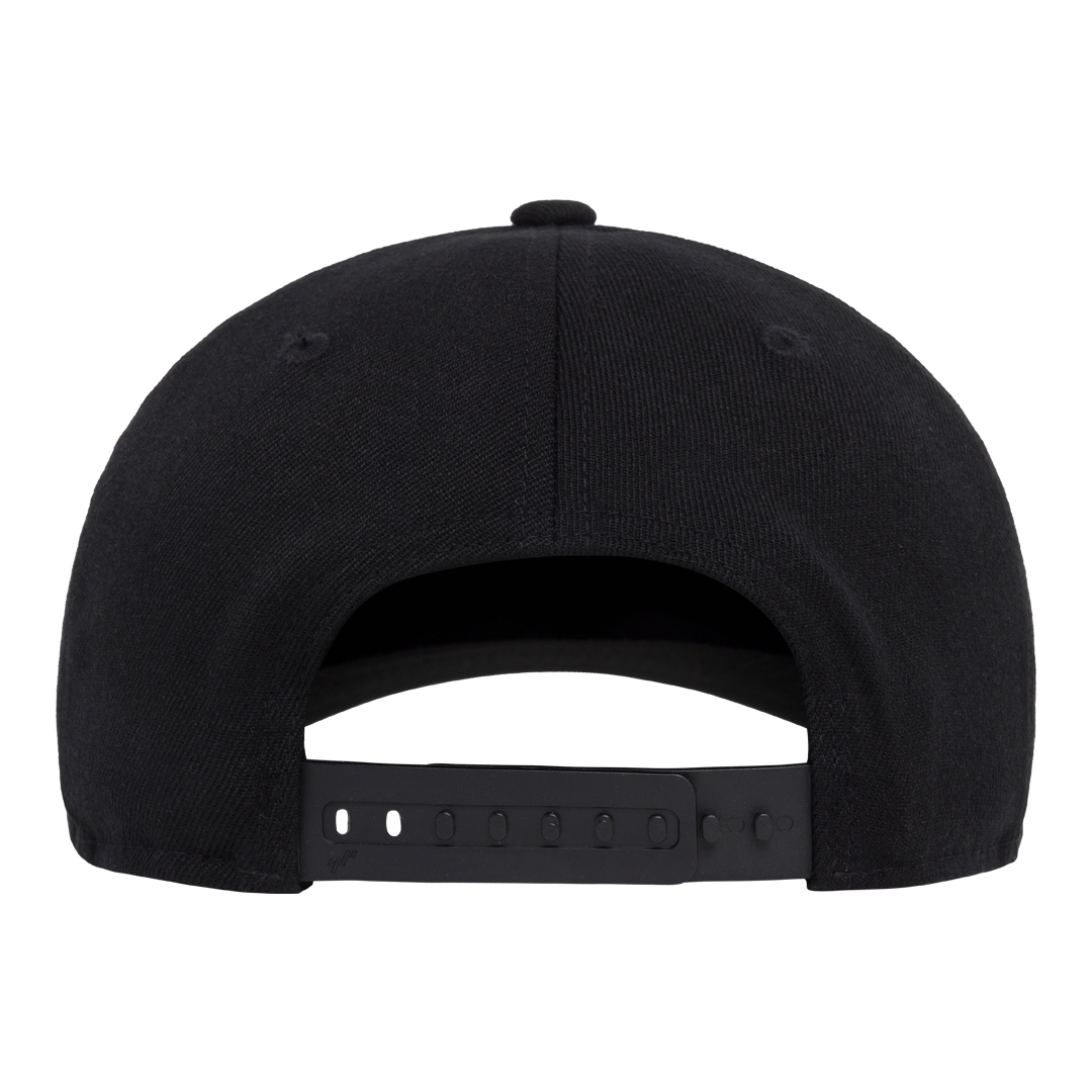 Central Algoma Flat Brim Leather Patch Hat