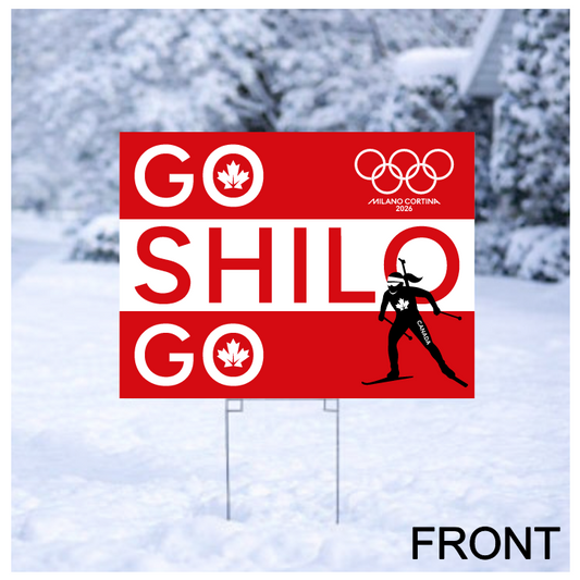 Team Shilo Yard Sign