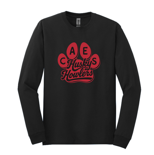 CAES Paw Print Long Sleeve Shirt