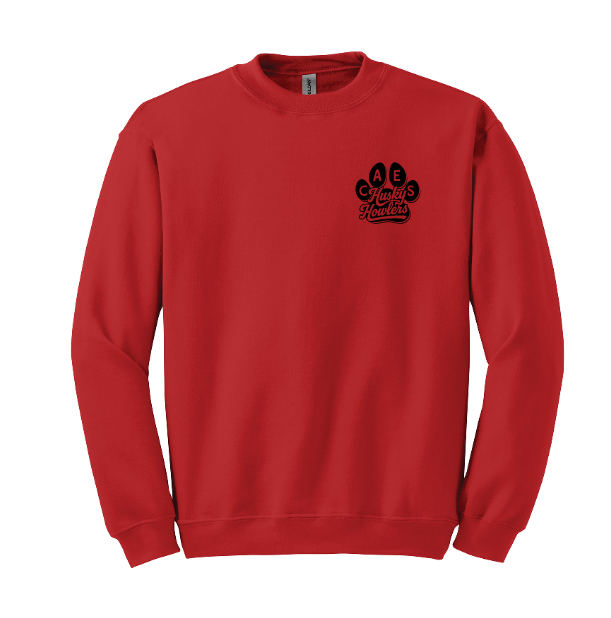 CAES Paw Print Crewneck
