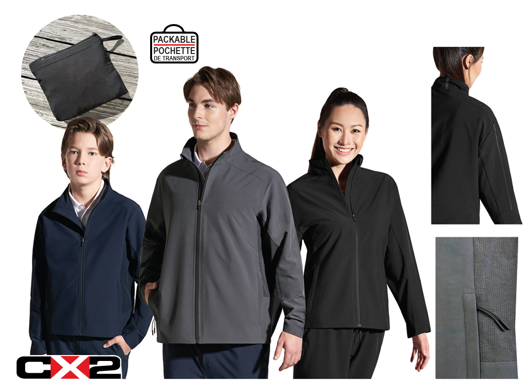 CAES Packable Athleisure Jacket