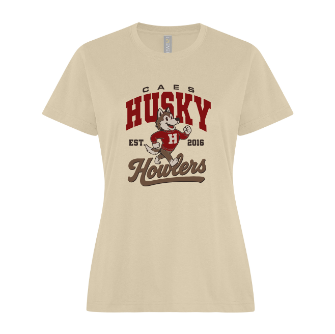 CAES Mascot Ladies ATC Ring Spun Tshirt